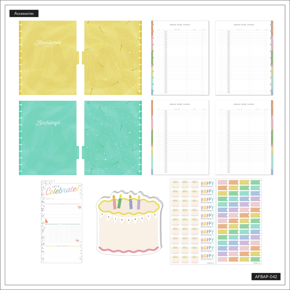 Student Attendance & Birthdays - Big Teacher Accessory Pack