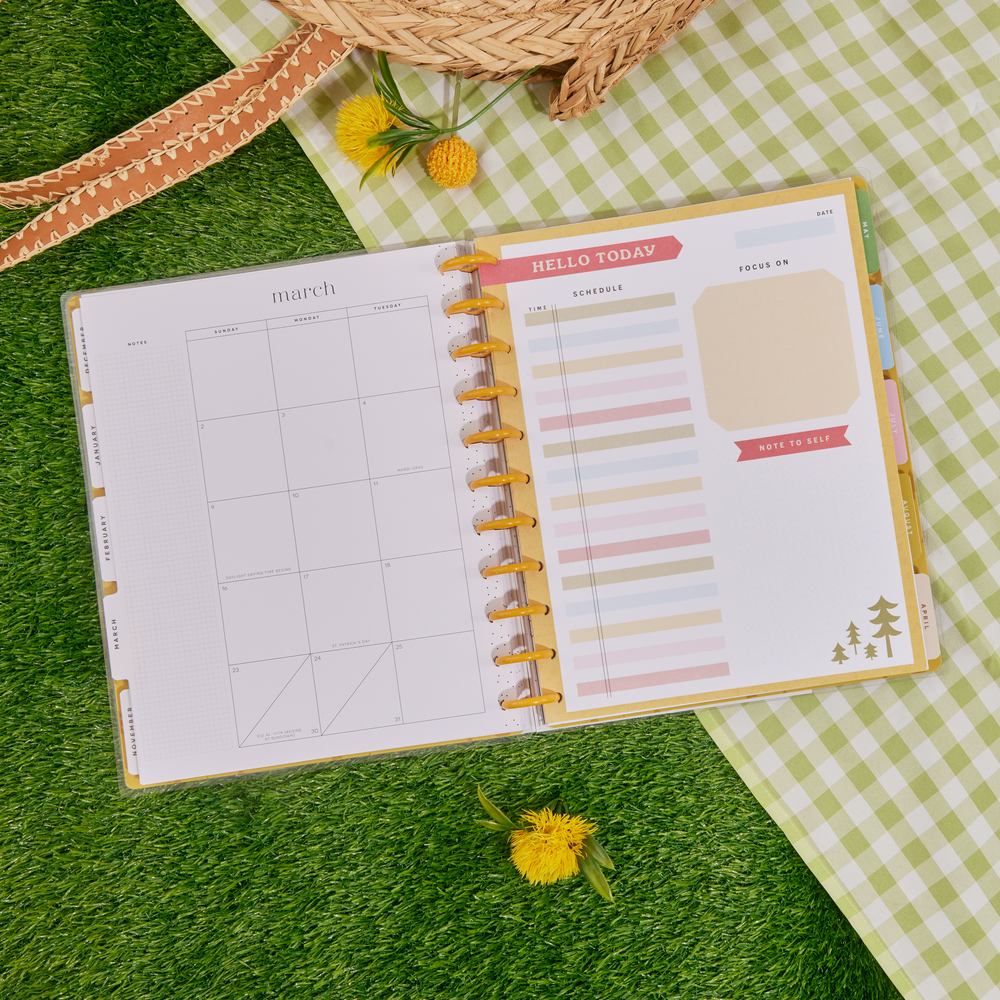 Camp Nostalgia - Big Block Notepad - 100 Sheets