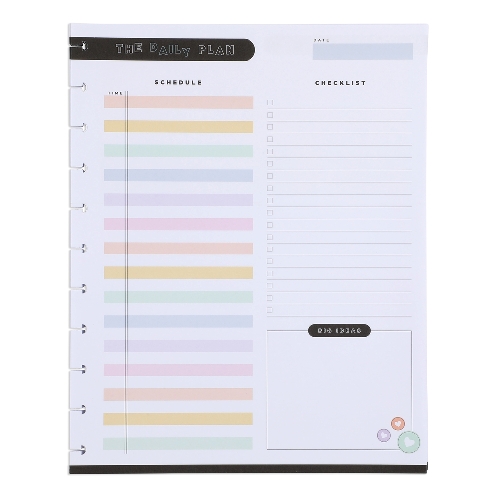 Happy Brights - Dashboard Big Filler Paper - 40 Sheets
