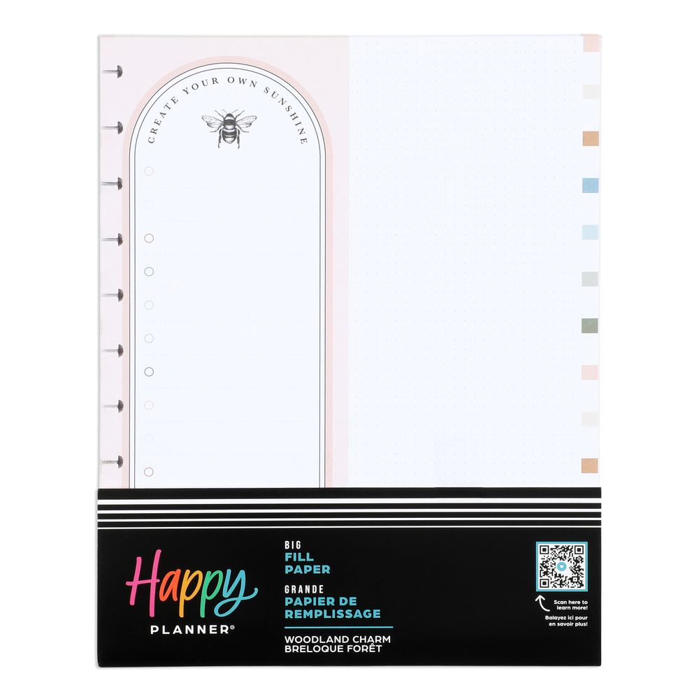Woodland Charm - Dashboard + Dot Lined Big Filler Paper - 40 Sheets