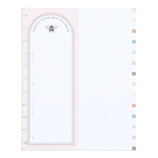 Woodland Charm - Dashboard + Dot Lined Big Filler Paper - 40 Sheets