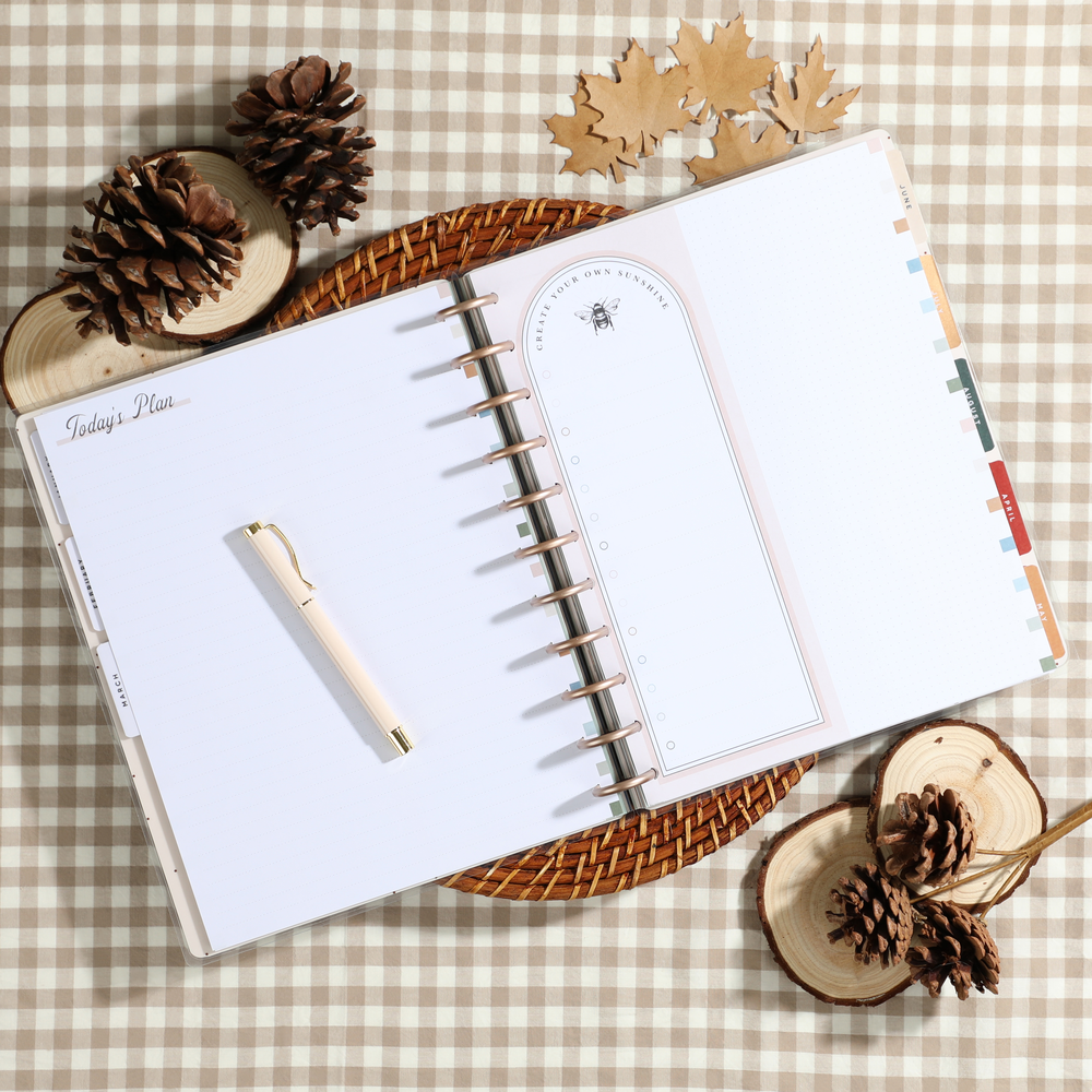 Woodland Charm - Dashboard + Dot Lined Big Filler Paper - 40 Sheets