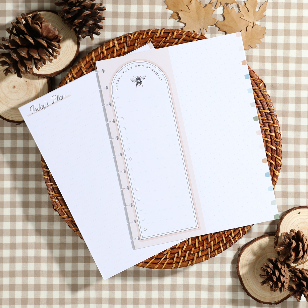 Woodland Charm - Dashboard + Dot Lined Big Filler Paper - 40 Sheets
