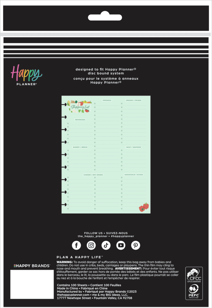 Cooking 101 - Classic Block Notepad - 100 Sheets