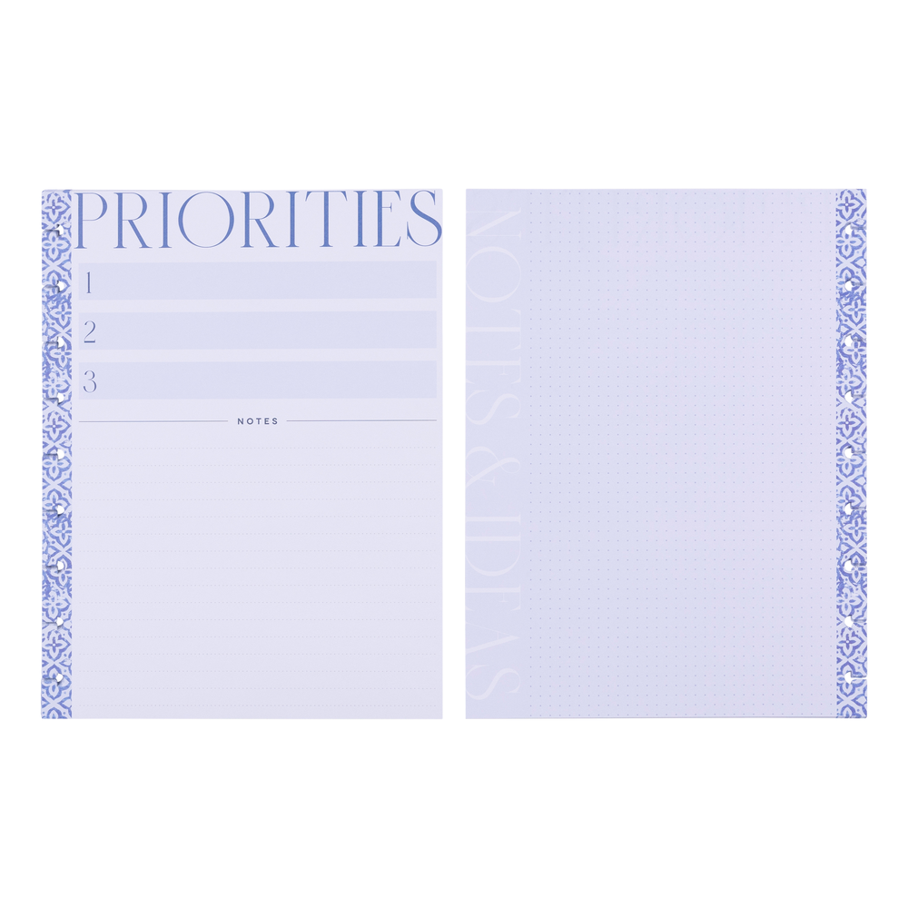 Shibori - Dashboard + Dot Grid Classic Filler Paper - 40 Sheets
