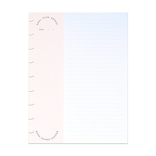 Neutrals - Dashboard + Dotted Lined Classic Filler Paper - 40 Sheets