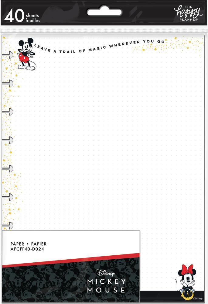 Mickey and Minnie Trail Of Magic Classic Filler Paper