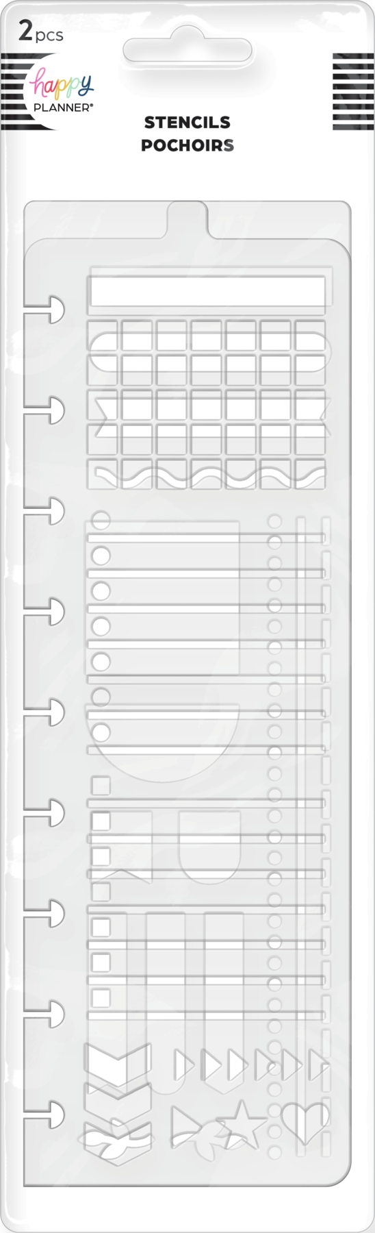 Journaling Joy Snap-In Stencil Bookmarks - 2 Pack