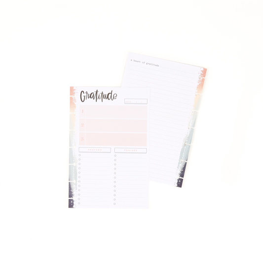 Gratitude - Mini Faith Filler Paper - 40 Sheets
