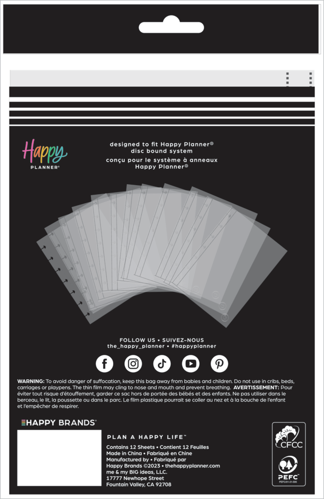 Everyday - Snap-In Page Protectors - Mini