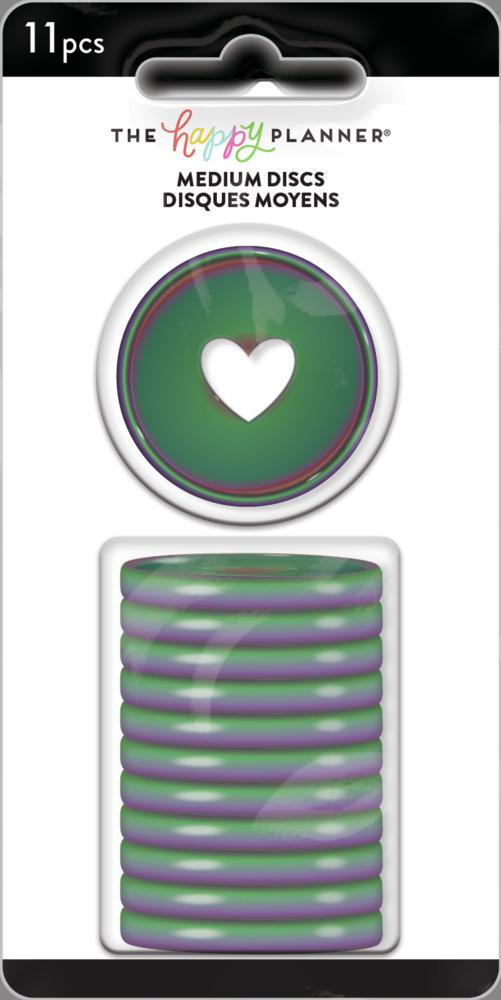Medium Plastic Discs - Iridescent