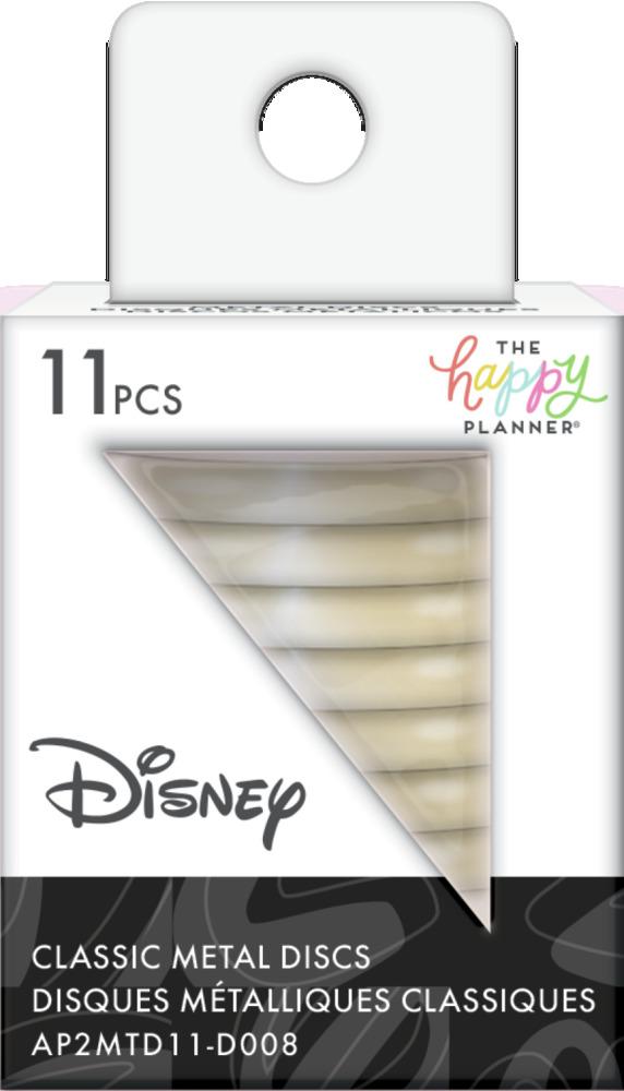 Disney © Mickey Mouse & Minnie Mouse Medium Metal Disc Set - Champagne