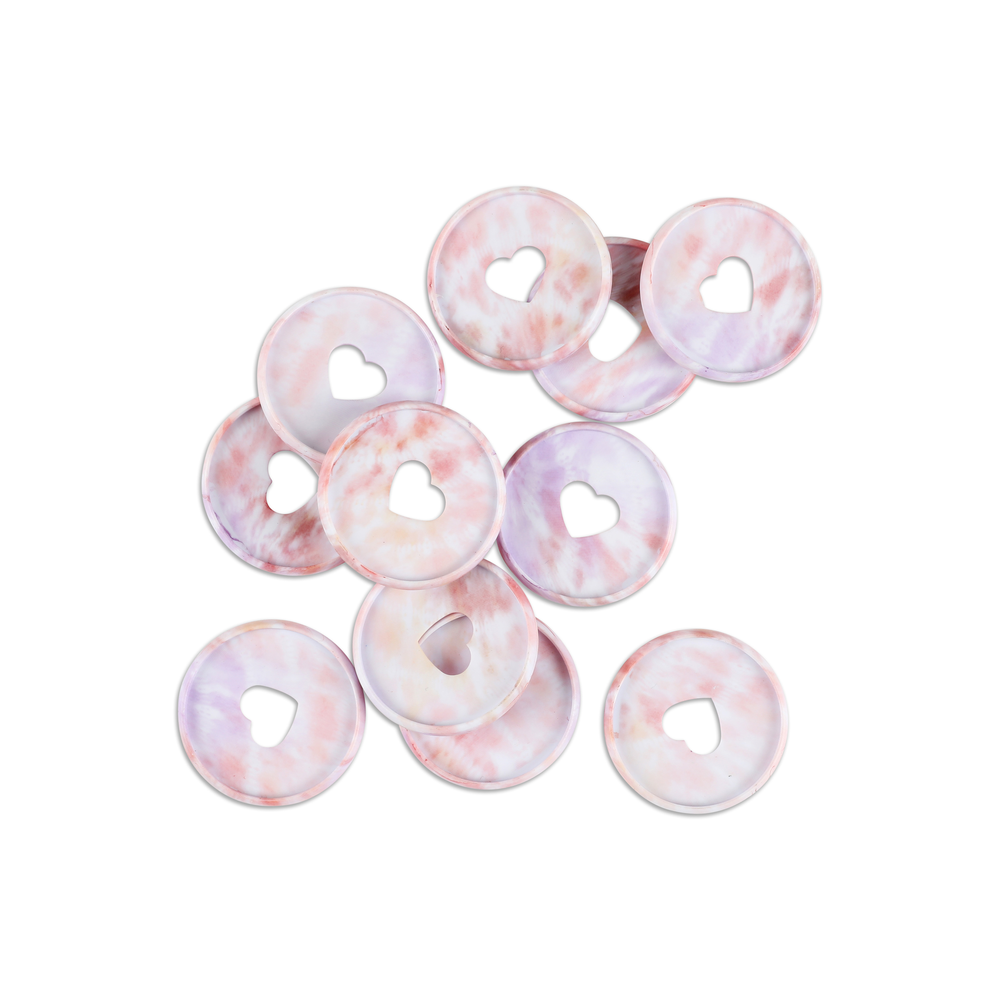 Medium Plastic Discs - Tie Dye
