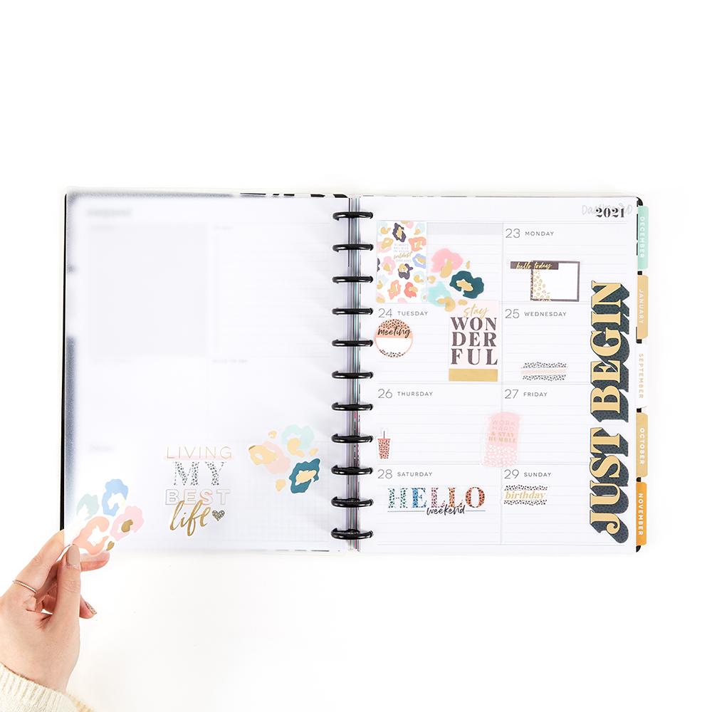 Big Clear Sticker Planning Guide
