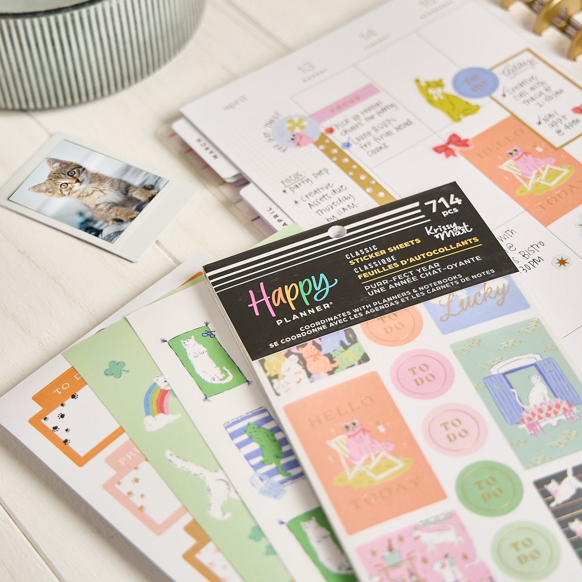 Purrfect Seasonal Cats - Value Pack Stickers