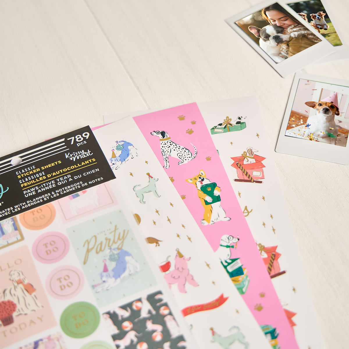 Pawsitive Seasonal Dogs - Value Pack Stickers