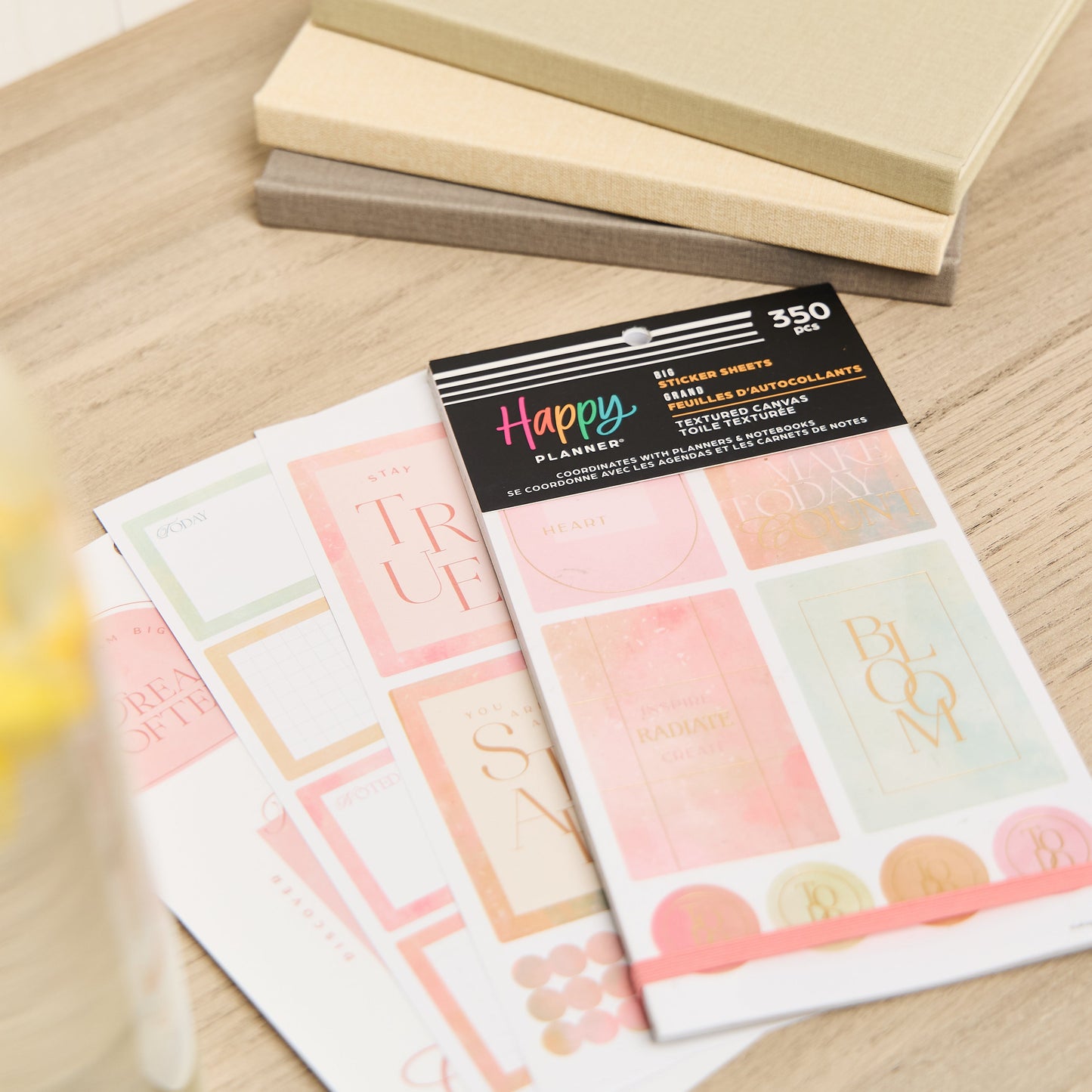 Textured Canvas - Value Pack Stickers - Big