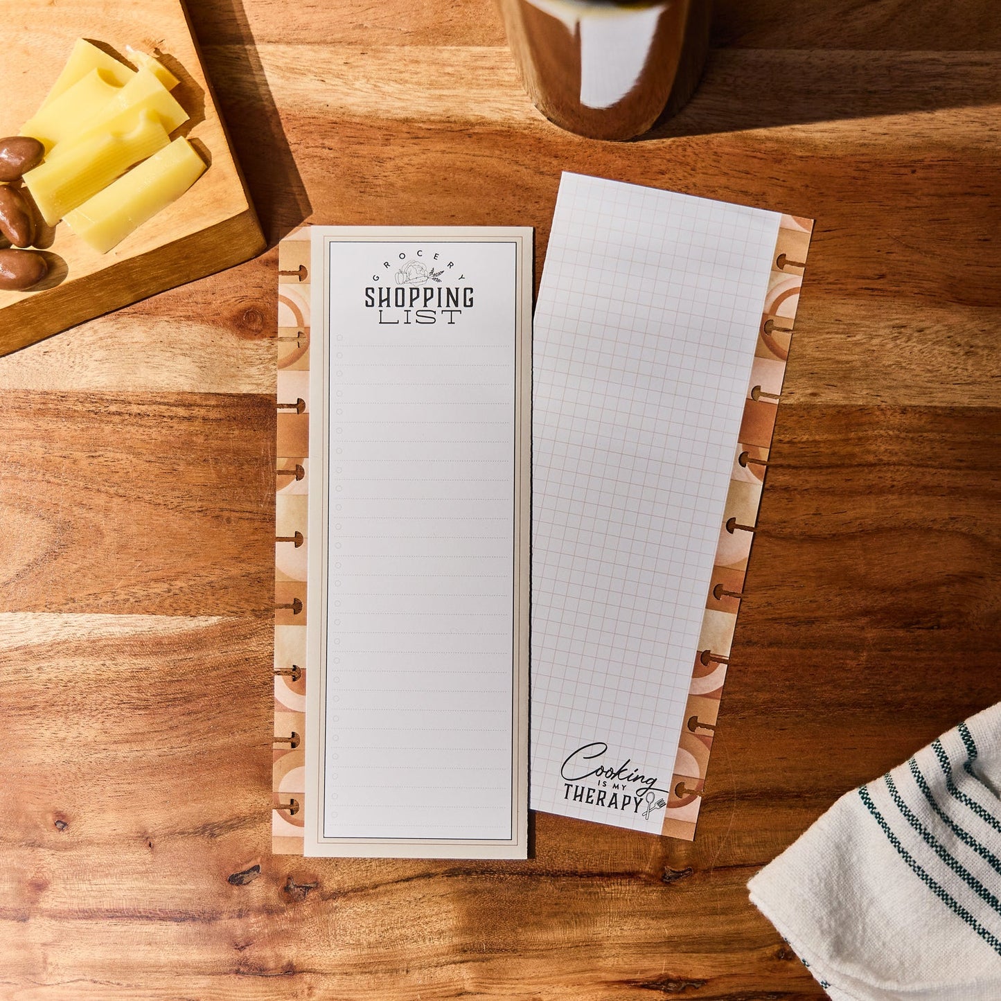 Rustic Roots Meal Planning - Grocery List Classic Filler Paper - 40 Sheets