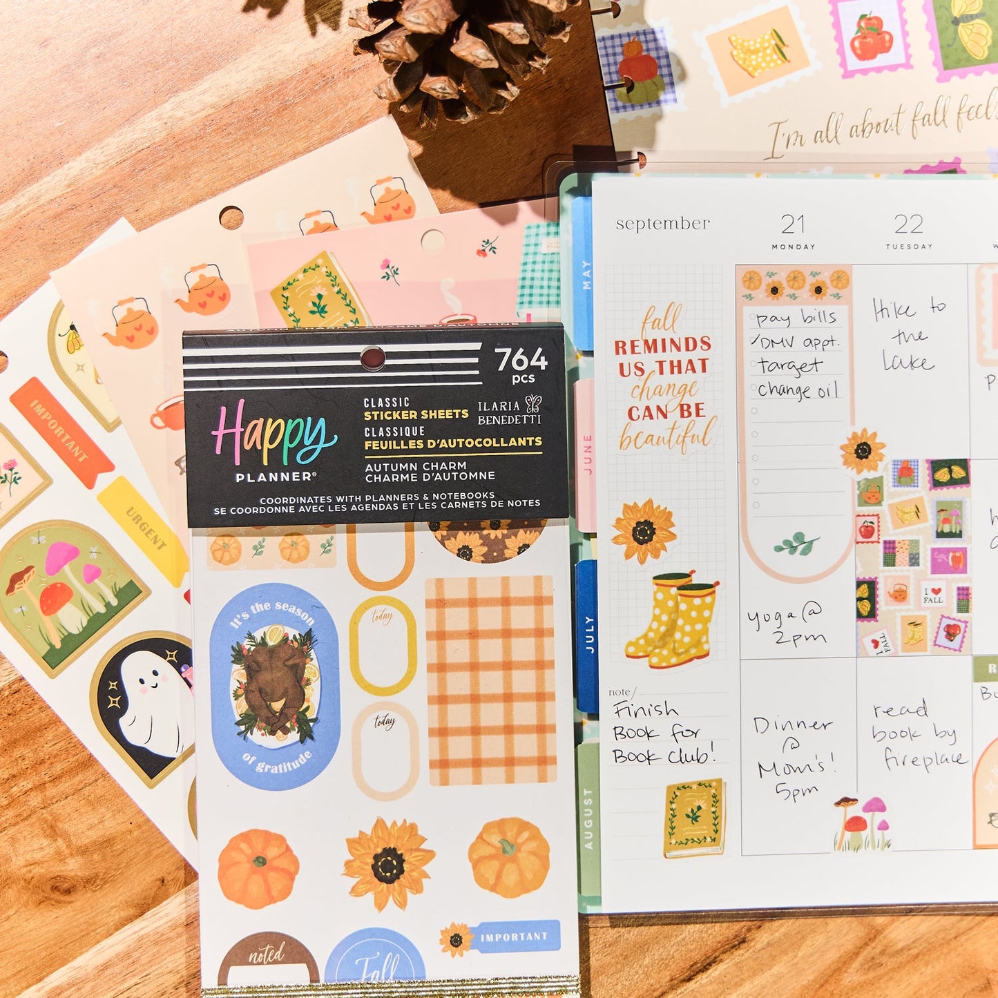 Autumn Charm - Value Pack Stickers