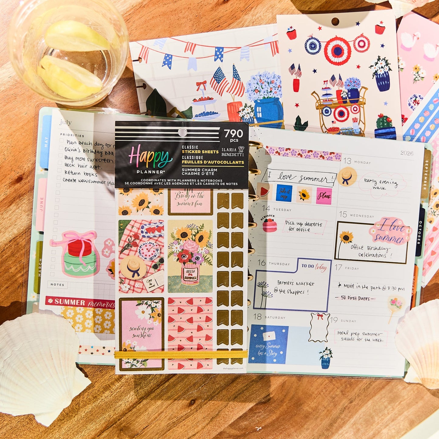 Summer Charm - Value Pack Stickers