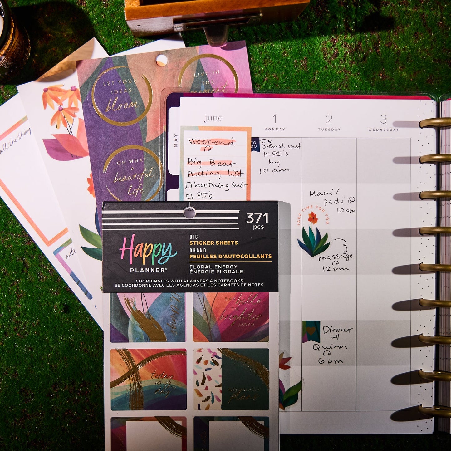 Floral Energy - Value Pack Stickers - Big