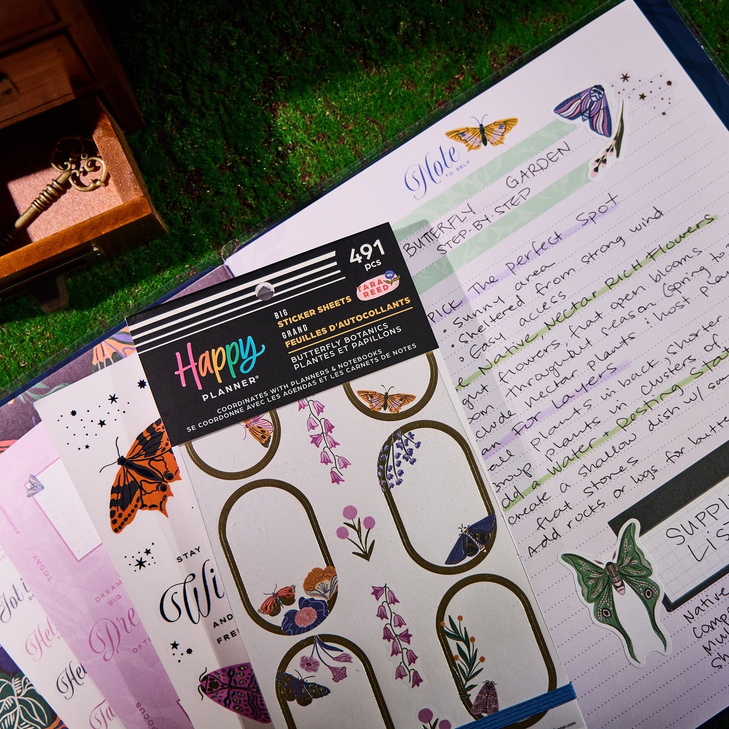 Butterfly Botanics - Value Pack Stickers - Big