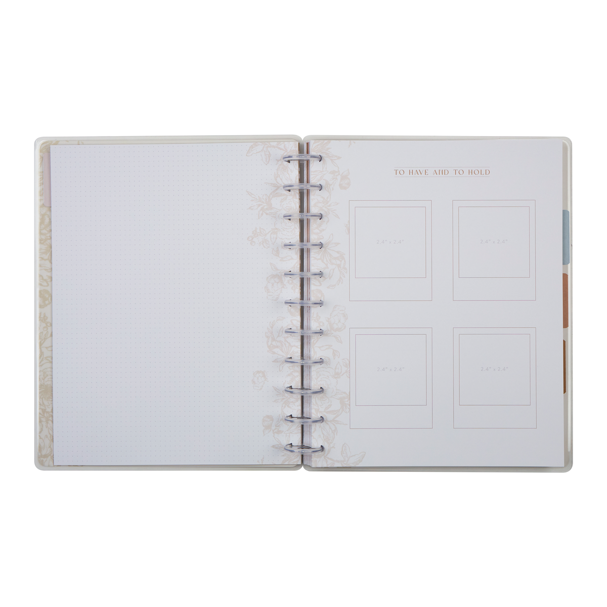 Love Blooms Wedding - Big Happy Memory Keeping Photo Journal - 80 Sheets