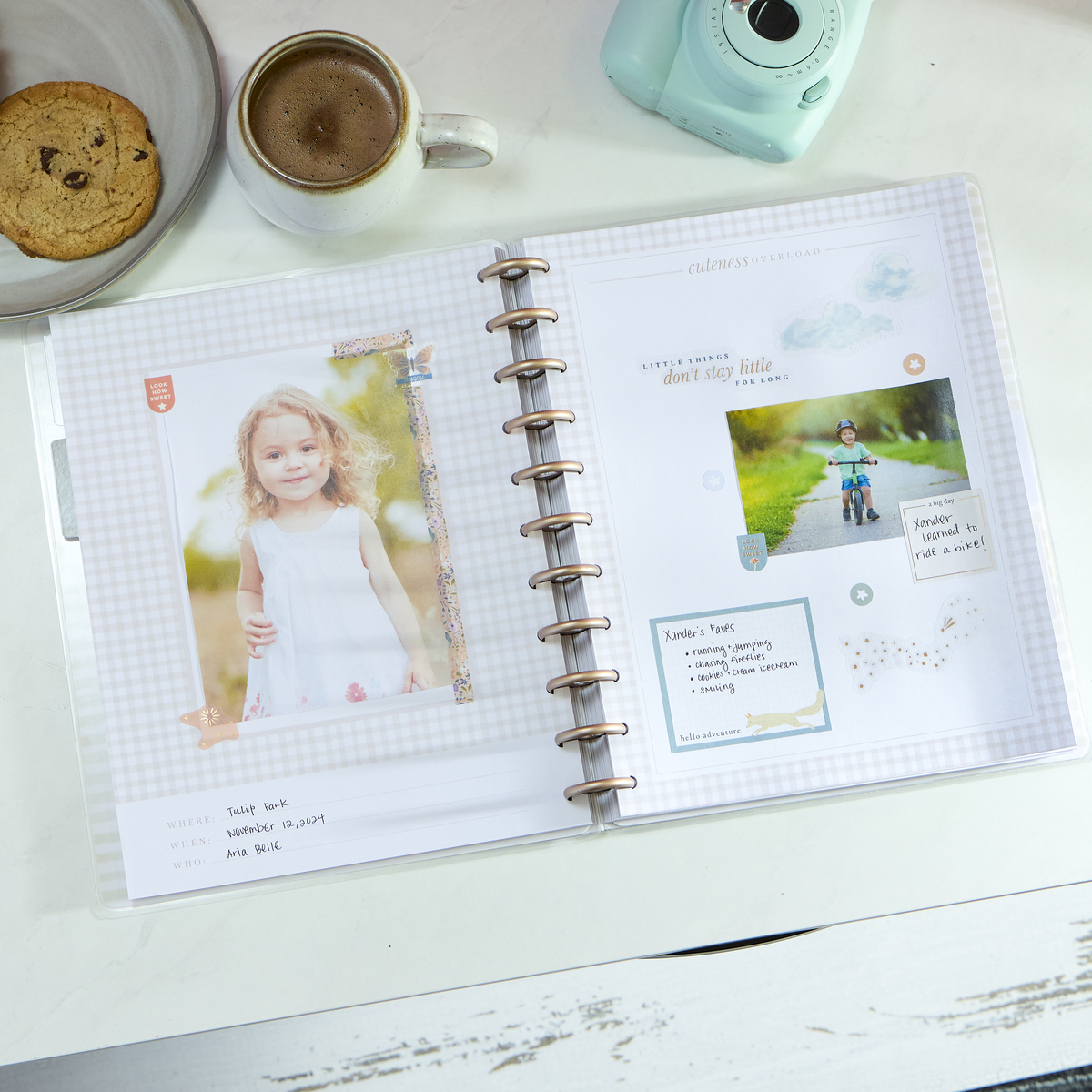 Pure Joy Baby - Big Happy Memory Keeping Photo Journal - 80 Sheets