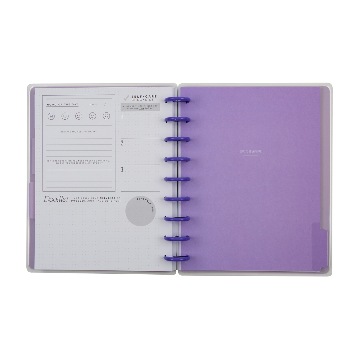 Reflect & Grow - Classic Guided Mood Journal - 80 Sheets
