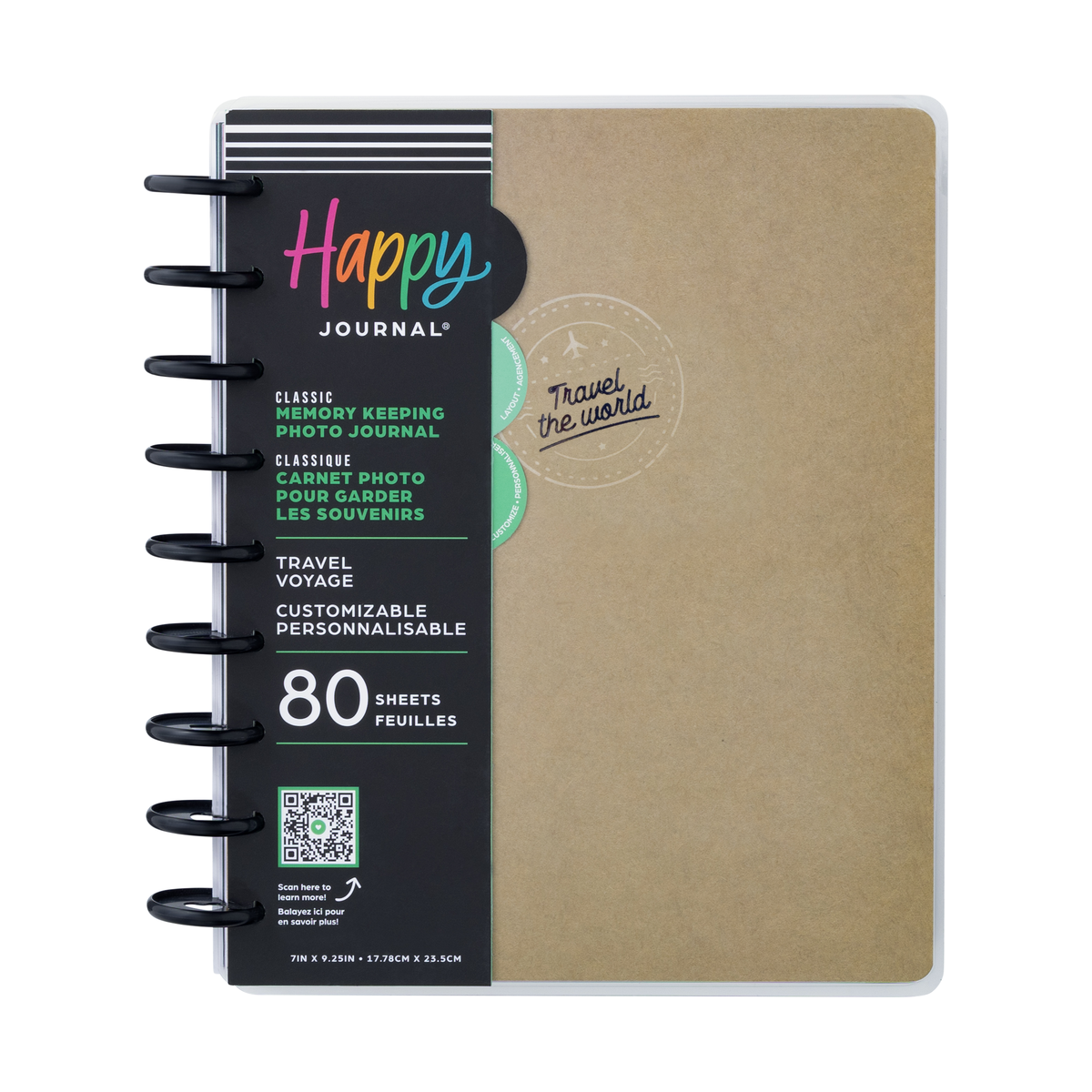 See the World Travel - Classic Happy Memory Keeping Photo Journal - 80 Sheets