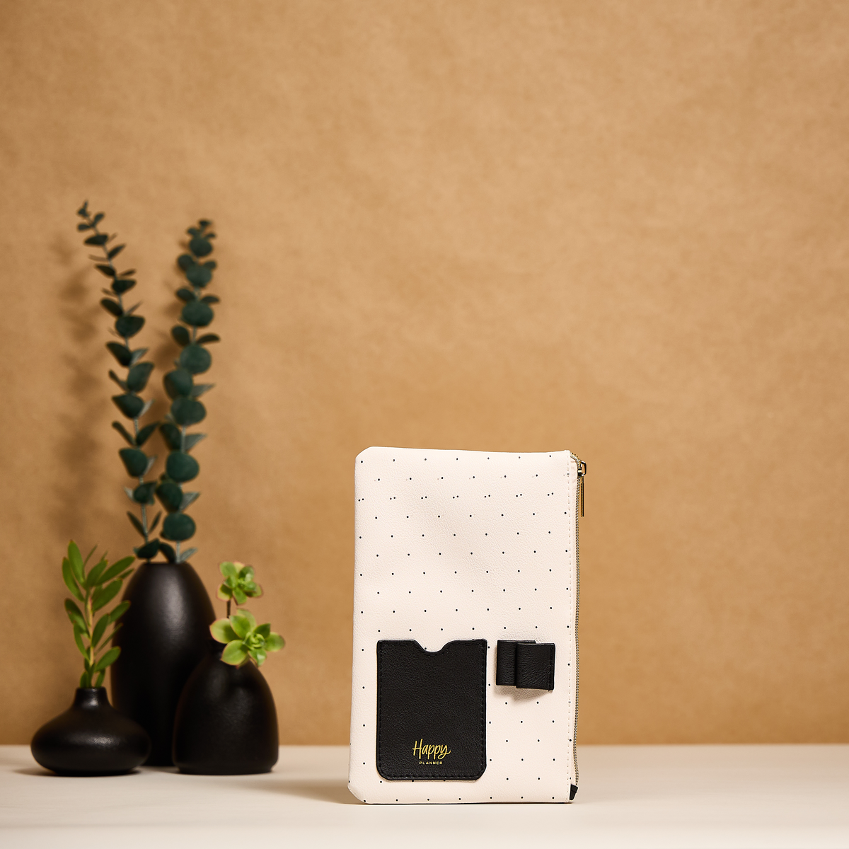 Textured Tile - Classic Banded Pen Pouch With Pen Loop