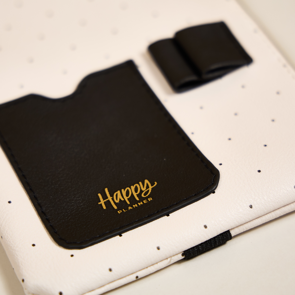 Textured Tile - Classic Banded Pen Pouch With Pen Loop