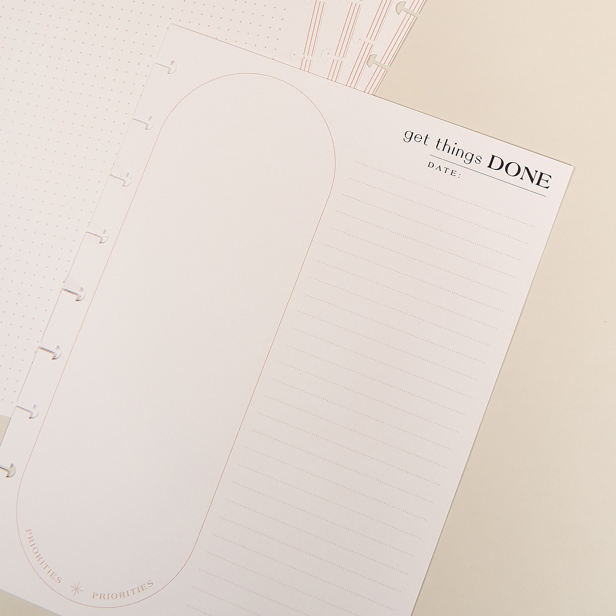 Modern Craft - Dashboard + Dot Grid Classic Filler Paper - 40 Sheets