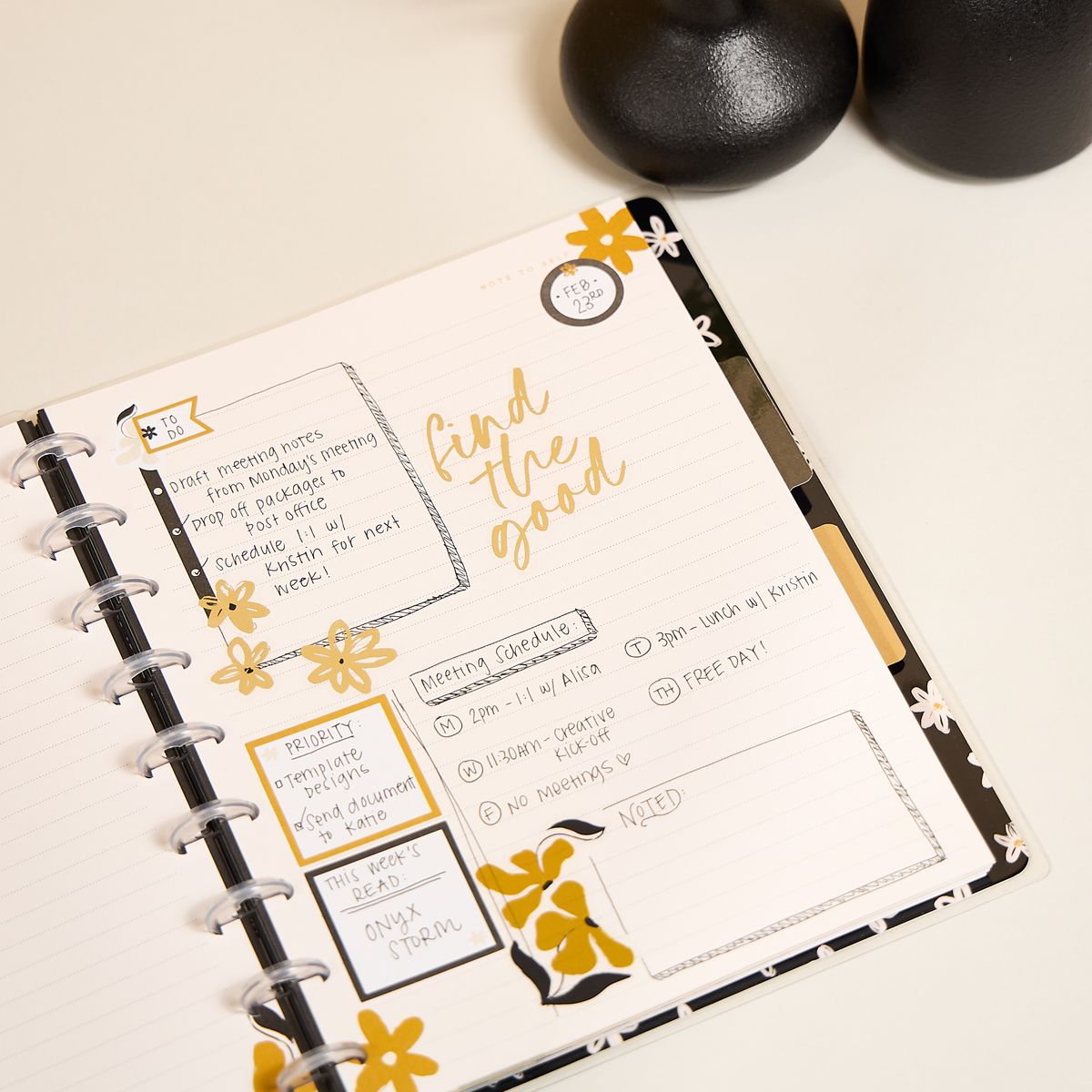 Mod Sketches - Dotted Lined Classic Notebook - 60 Sheets