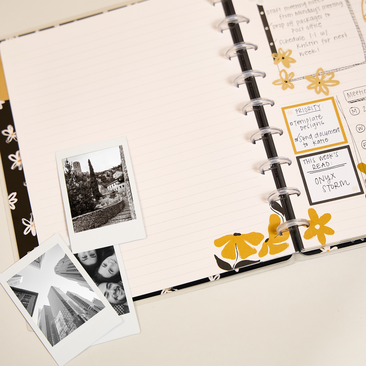 Mod Sketches - Dotted Lined Classic Notebook - 60 Sheets