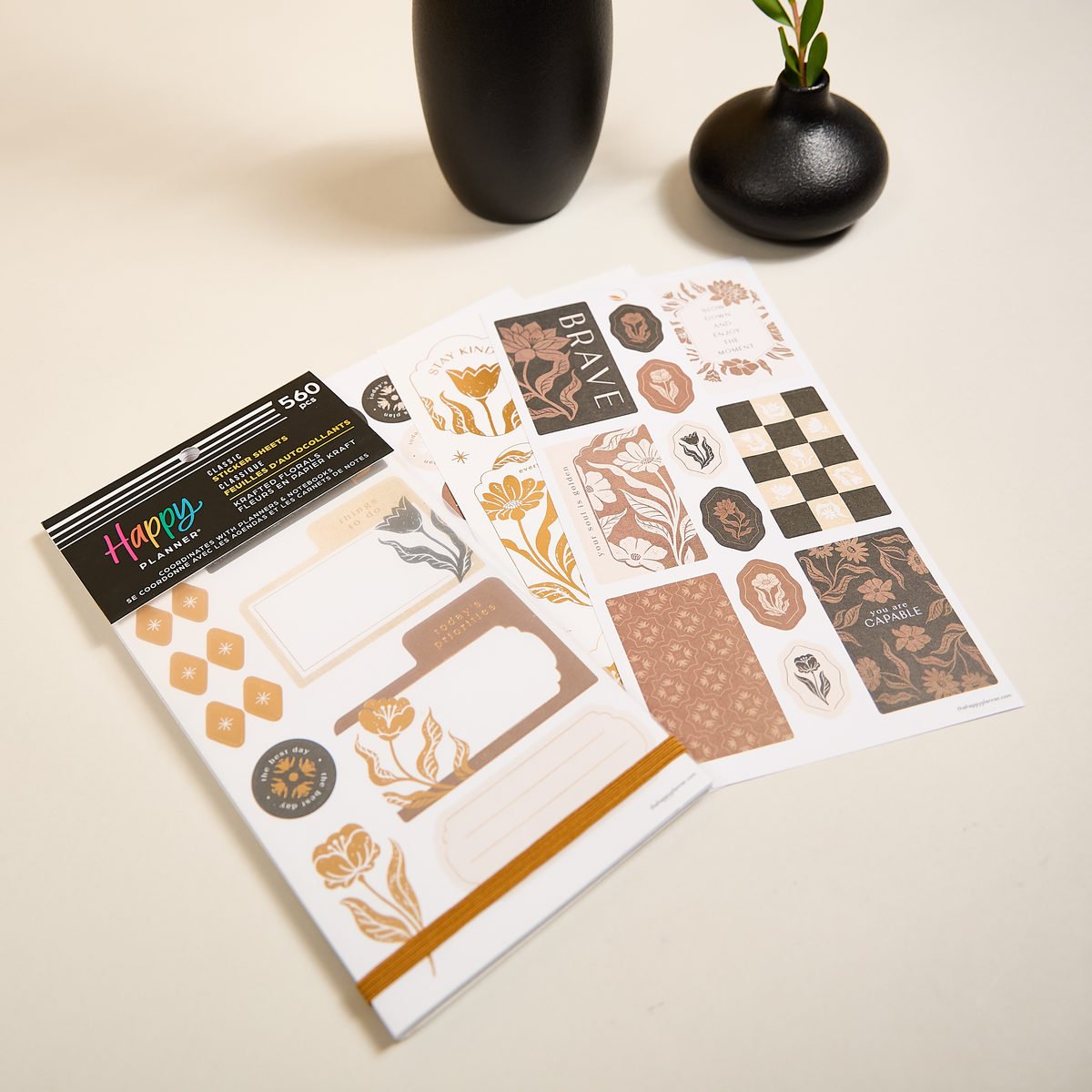 Krafted Florals - Value Pack Stickers