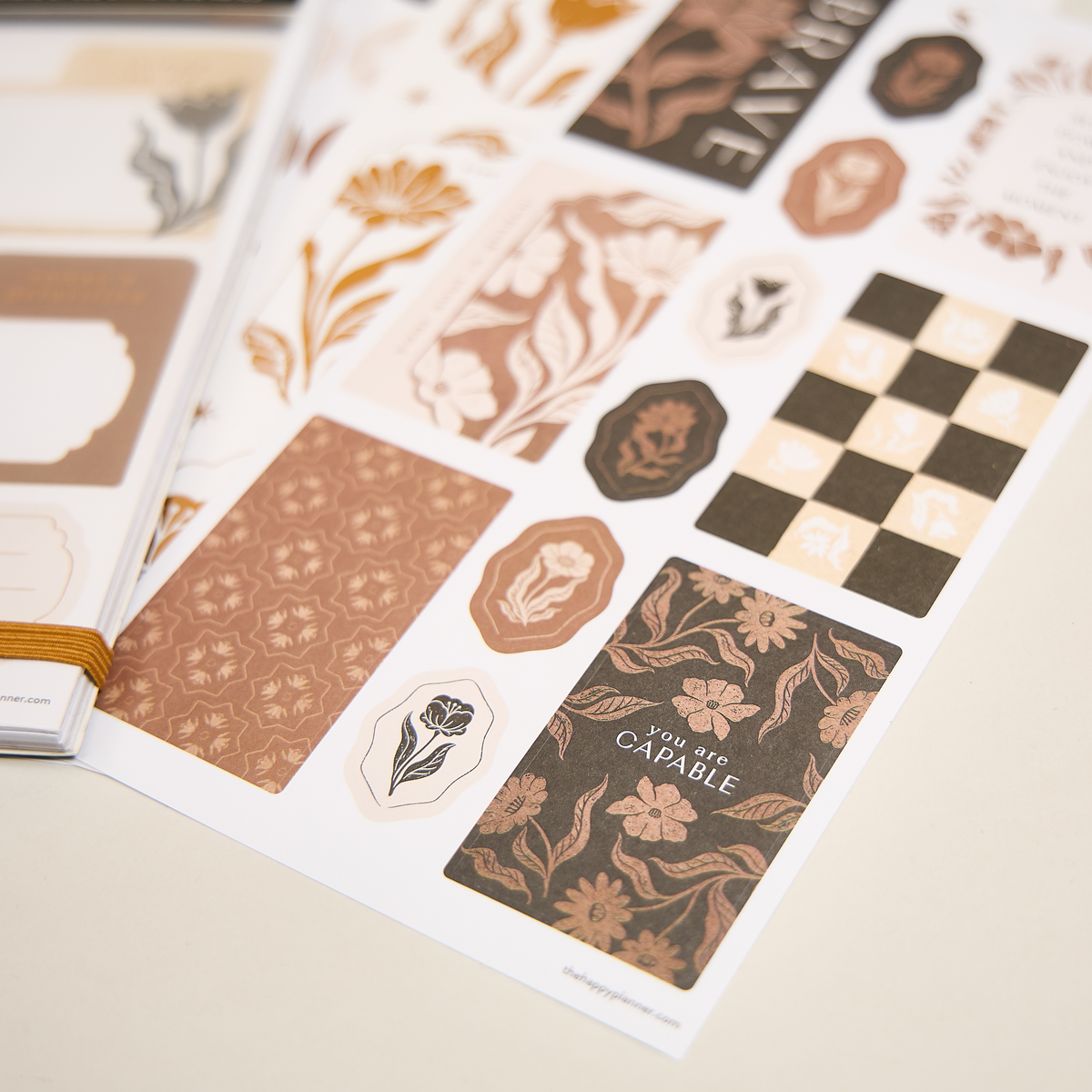 Krafted Florals - Value Pack Stickers
