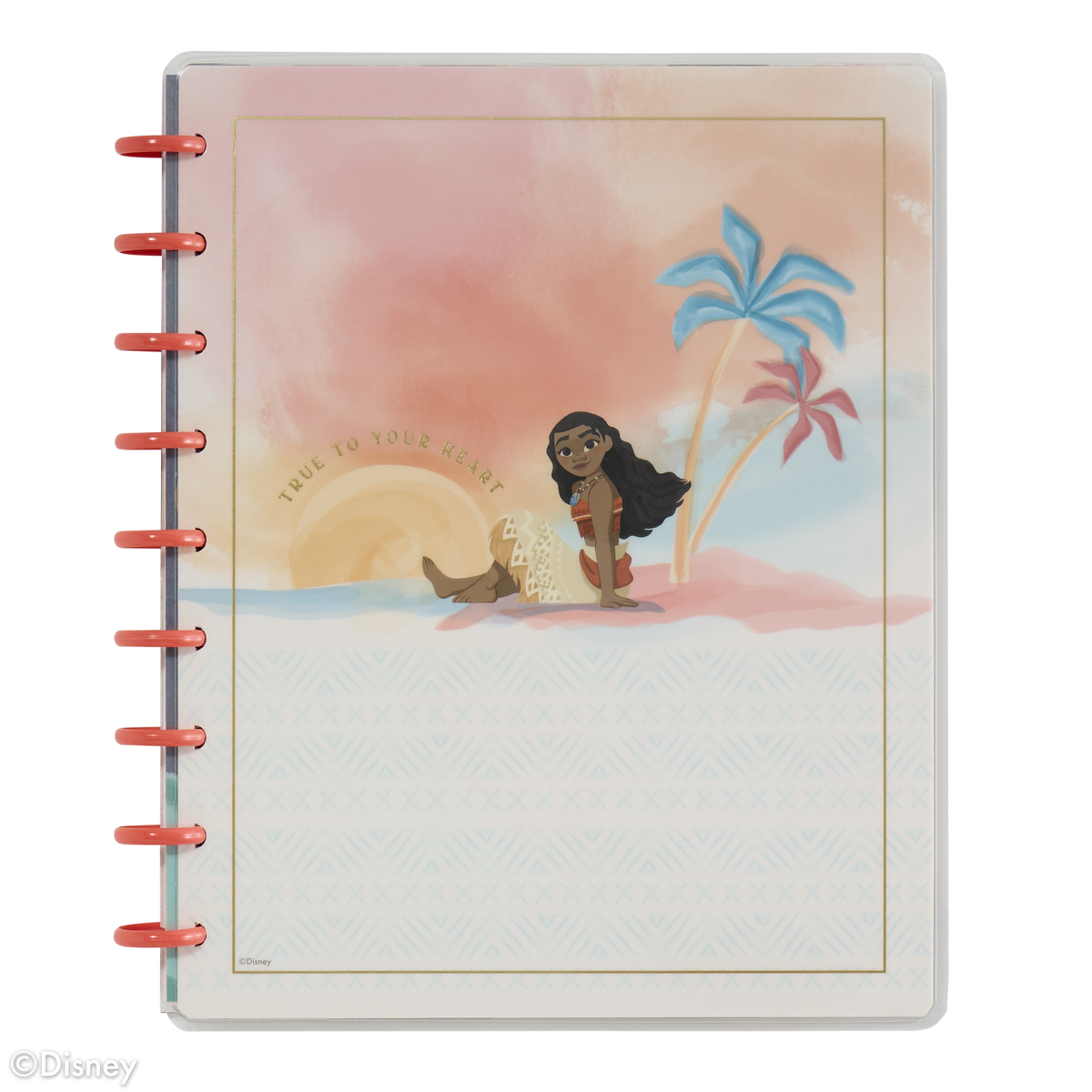 Disney Moana - Dotted Lined Classic Notebook - 60 Sheets