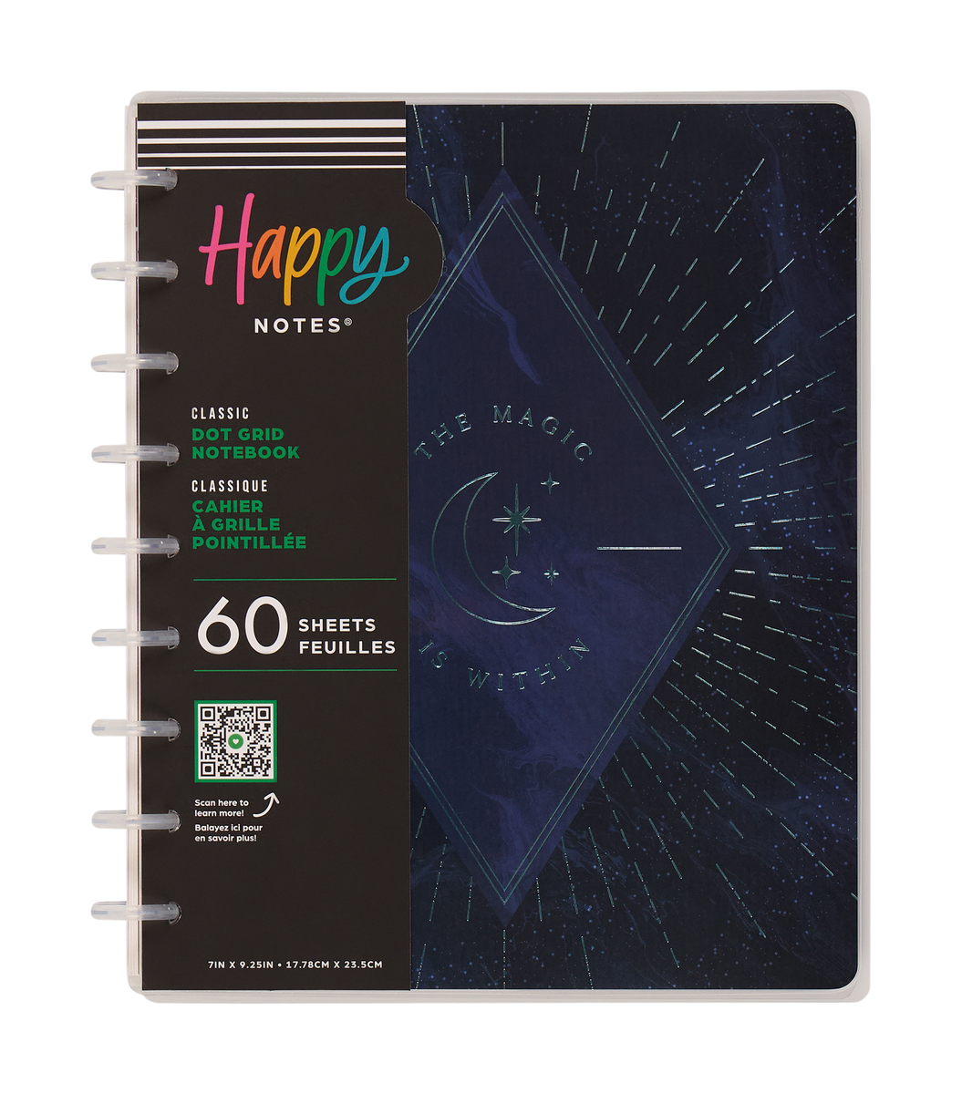 Starcrossed - Dot Grid Classic Notebook - 60 Sheets