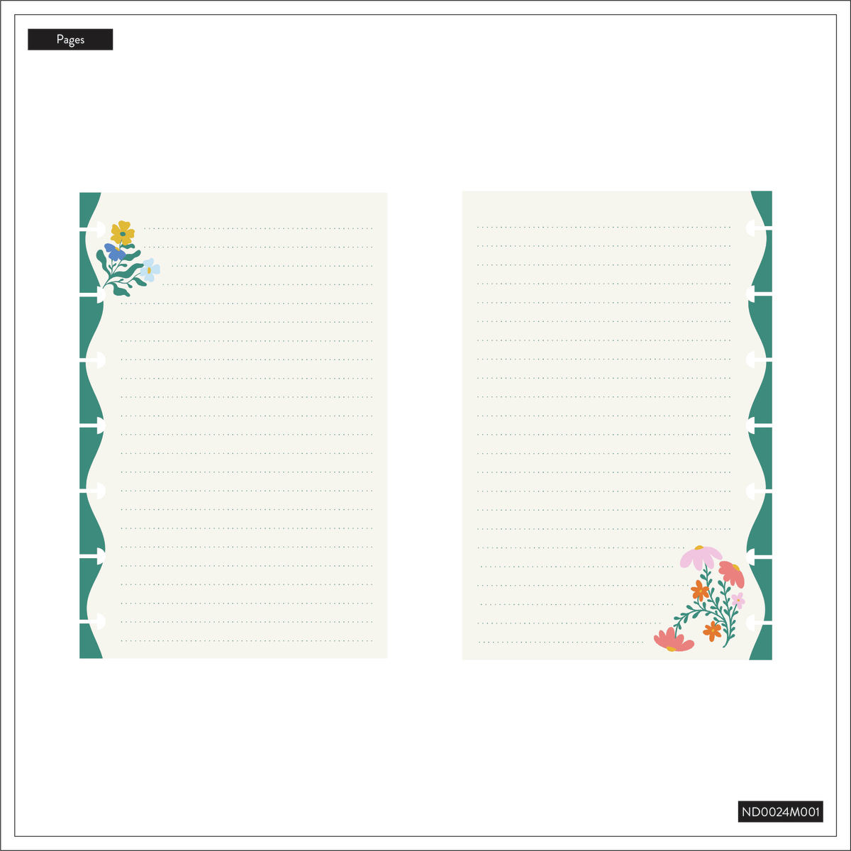 In the Moment - Dotted Lined Mini Notebook - 60 Sheets