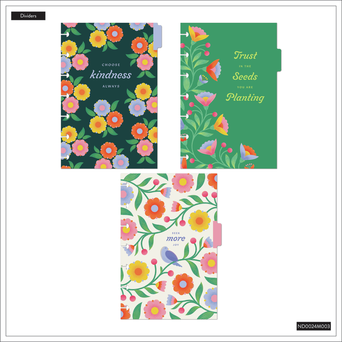 Bloom & Glow - Dot Grid Mini Notebook - 60 Sheets