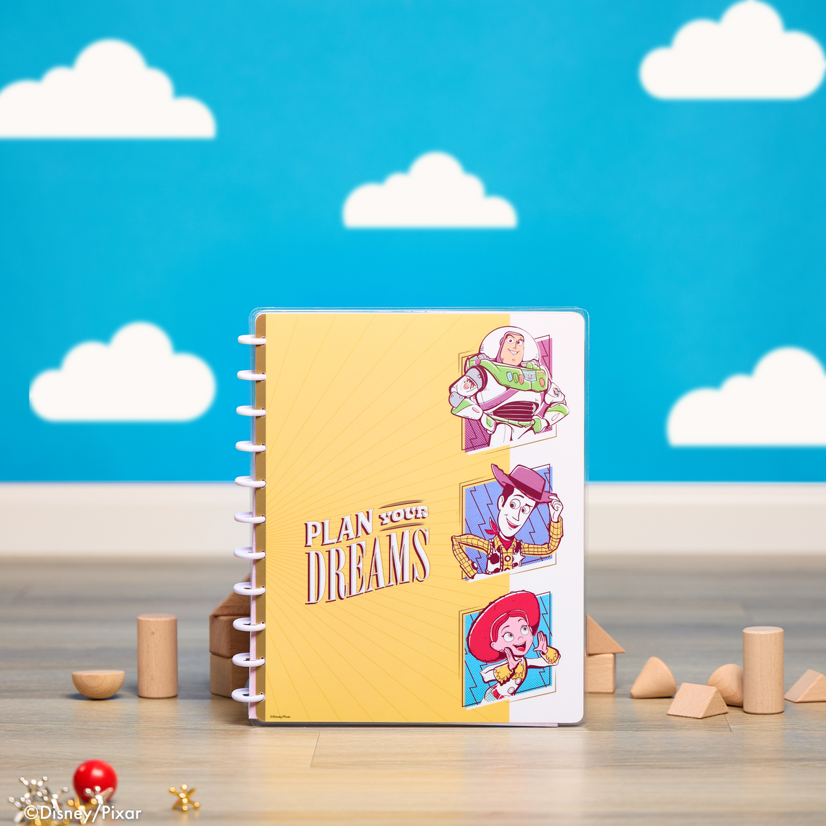 Disney & Pixar Toy Story 30th Anniversary - Dotted Lined Big Notebook - 60 Sheets