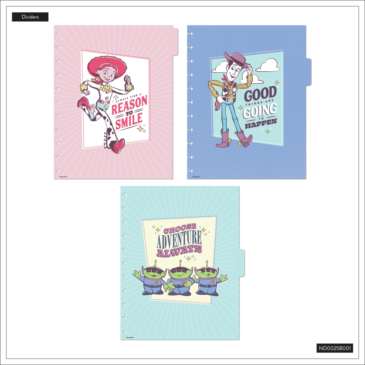 Disney & Pixar Toy Story 30th Anniversary - Dotted Lined Big Notebook - 60 Sheets