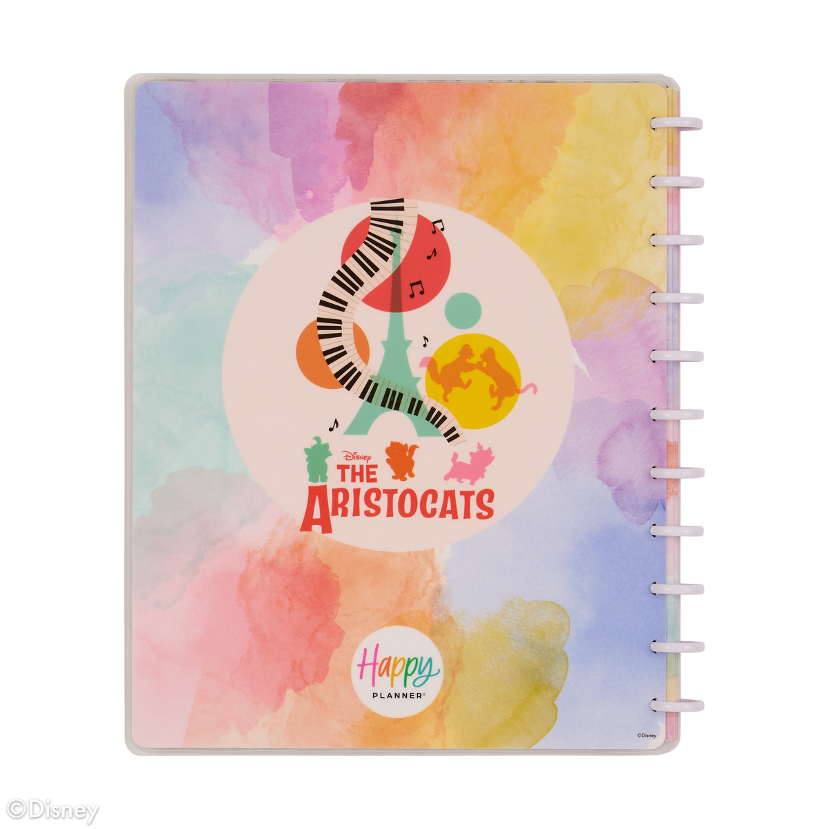 Disney The Aristocats - Dotted Lined Big Notebook - 60 Sheets