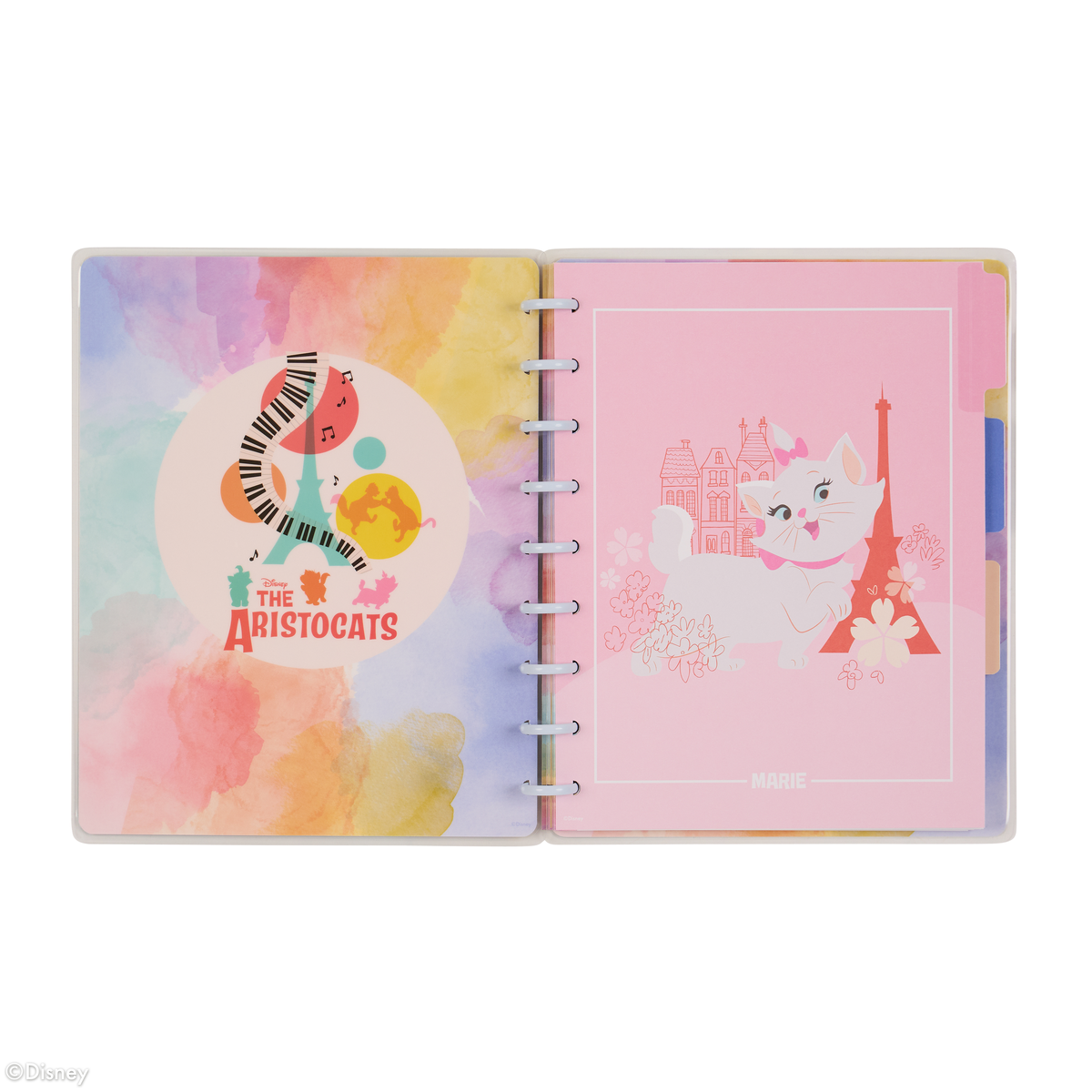 Disney The Aristocats - Dotted Lined Classic Notebook - 60 Sheets