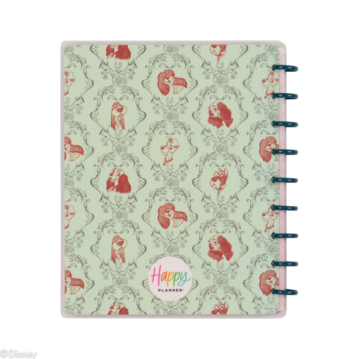 Disney Lady & The Tramp - Dotted Lined Classic Notebook - 60 Sheets
