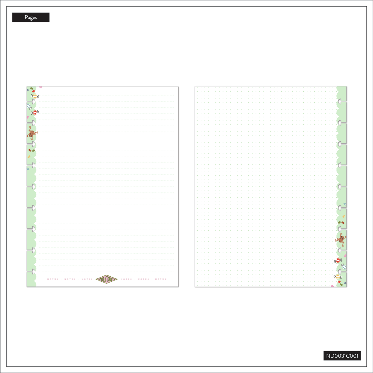 Harry Potter Student - Dotted Lined + Dot Grid Classic Notebook - 60 Sheets