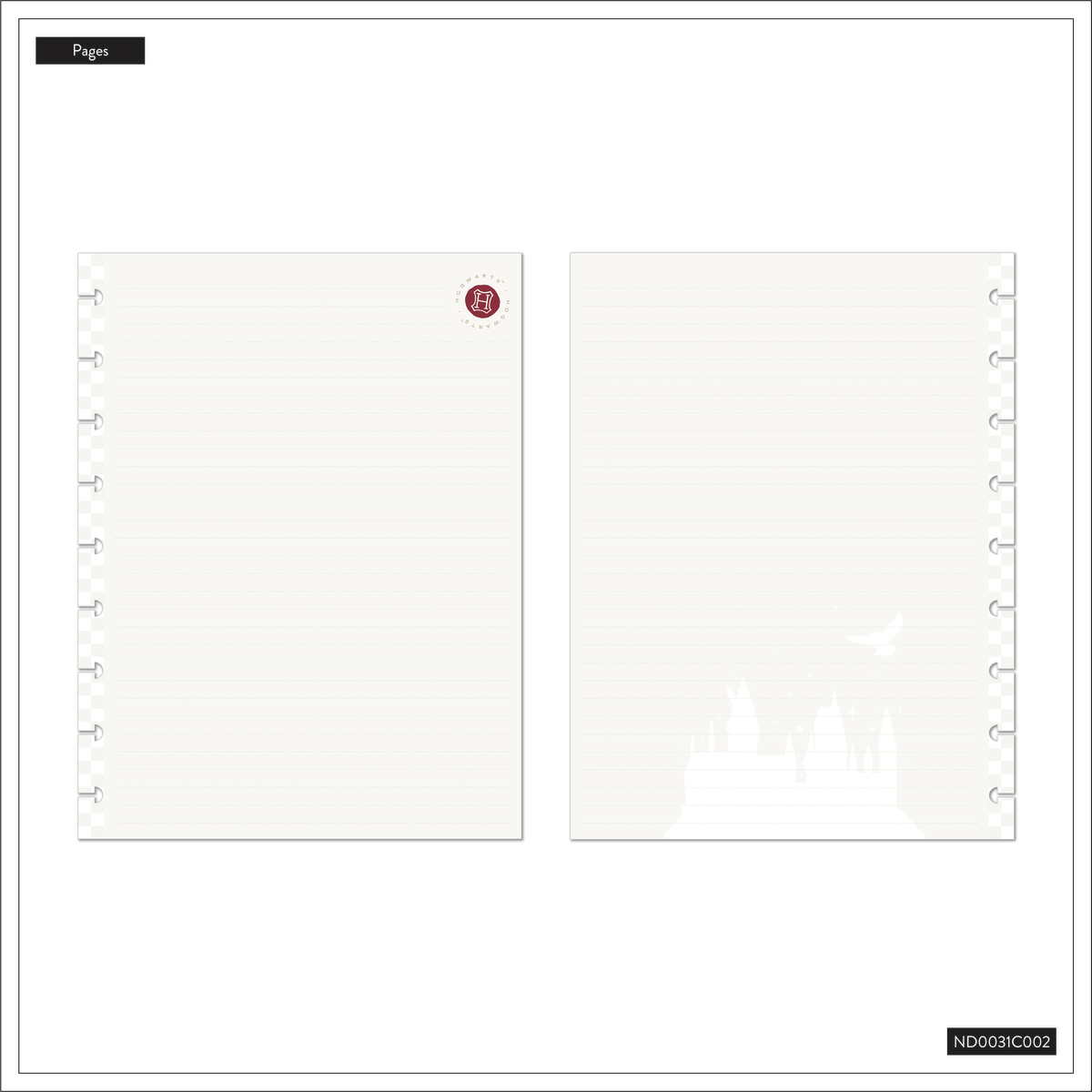 Harry Potter Teacher - Dotted Lined Classic Notebook - 60 Sheets