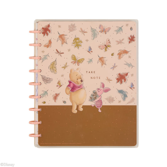 Disney Winnie the Pooh Seasonal - Dotted Lined Classic Notebook - 60 Sheets