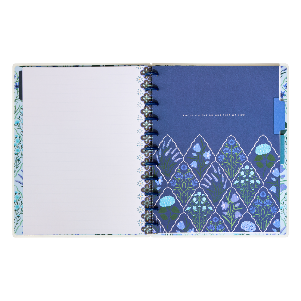 Exotic Borders - Dotted Lined Big Notebook - 60 Sheets